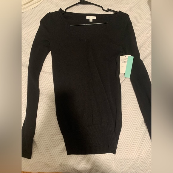 Nordstrom Rack Black Sweater Top - Picture 1 of 2